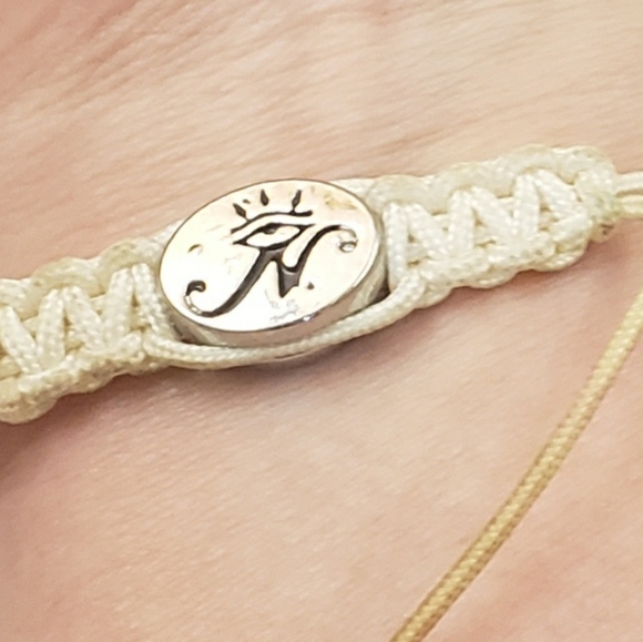 Joseph Nogucci,  glitter glam beaded silver glitz adjustable bracelet - Picture 11 of 11